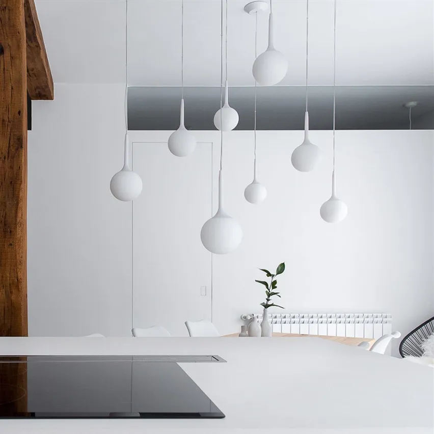 Ariella Teardrop Glass Pendant Lamp
