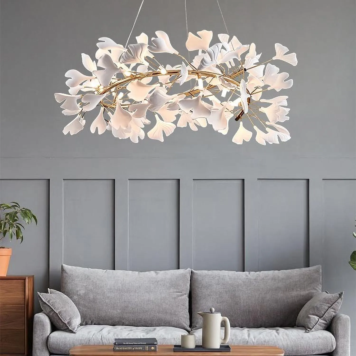 Post-modern PETAL Chandelier