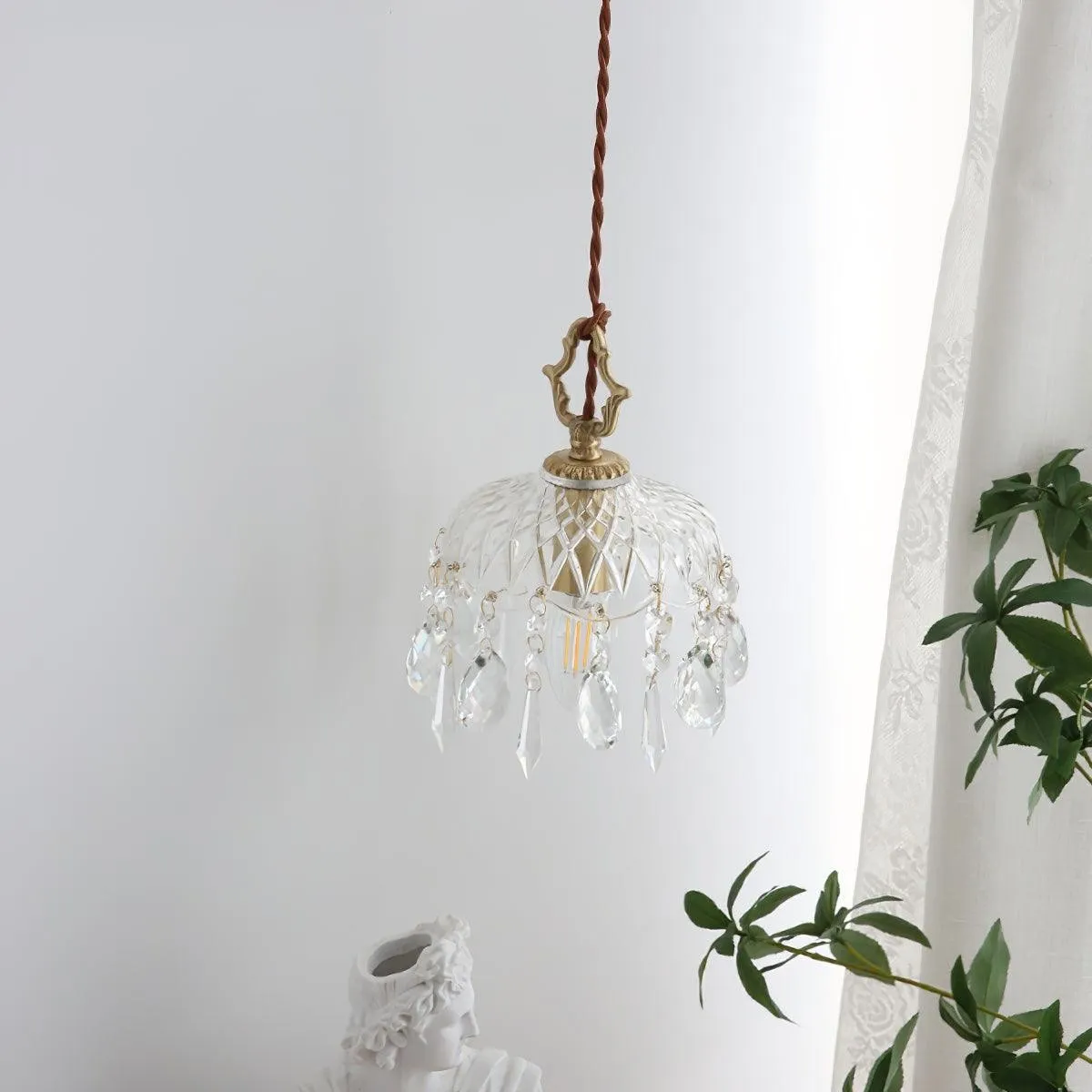 Nordic Bowl Shade Glass Pendant Lamp S99