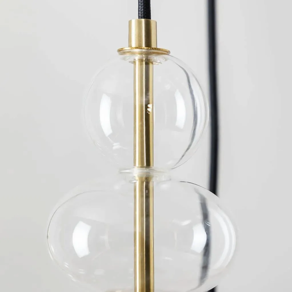 Contemporary Glass Lamp – Soft Glow for Modern Interiors S243