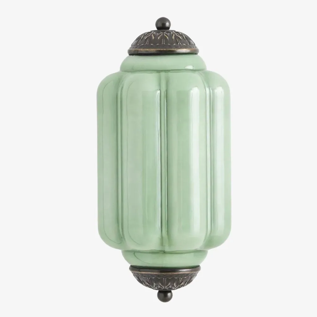 Eloise Elegant Glass Wall Sconce - Vintage Lighting for Bedroom T290