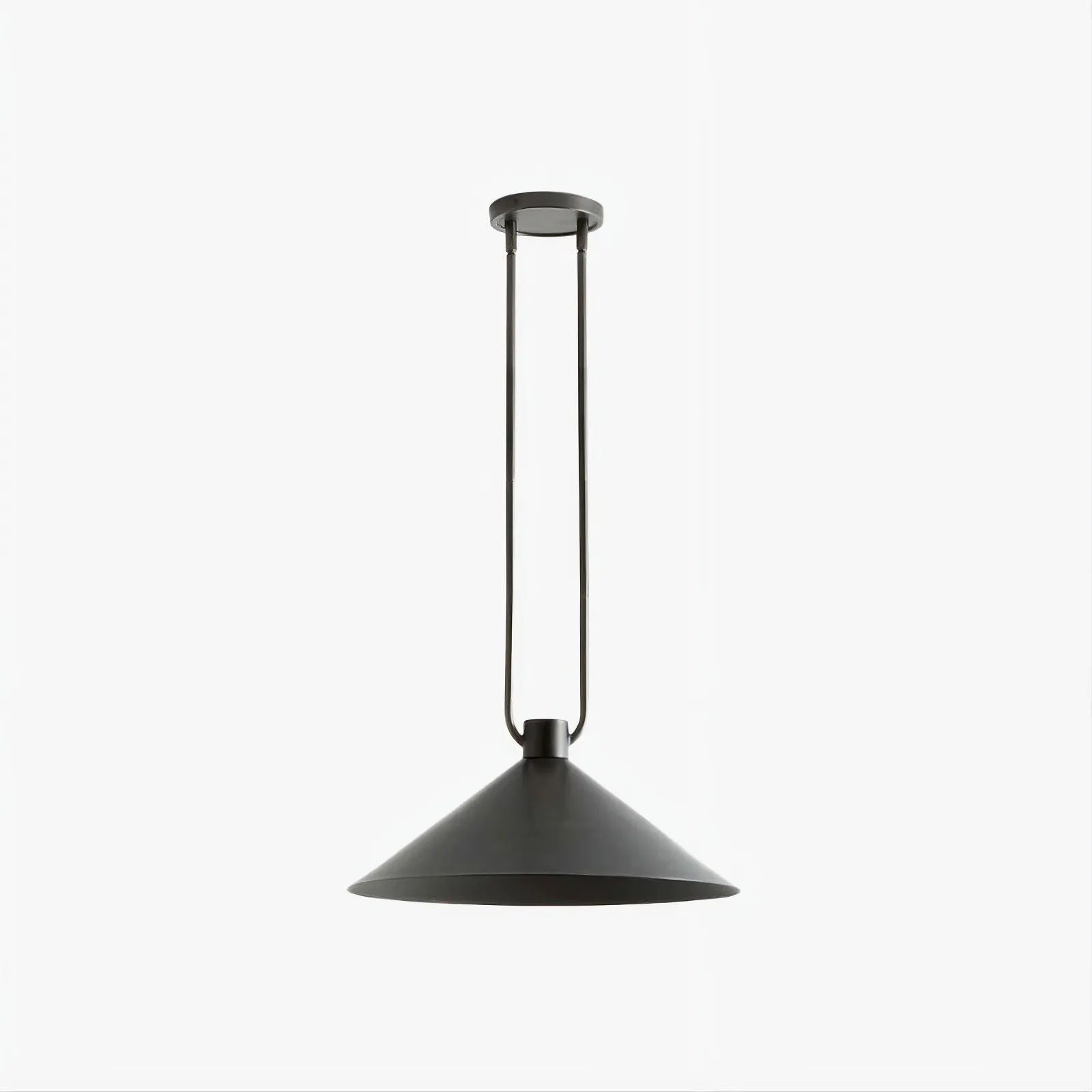Vaxeuran Industrial Metal Cone Pendant Light - Modern Industrial Design for Kitchens and Dining T1223