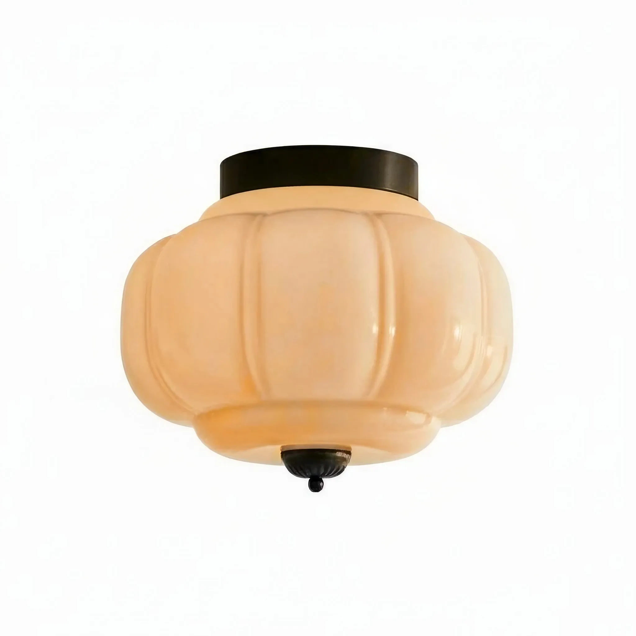 Eloise Ceiling Light - Elegant Retro Brass Ceiling Light for Living Room G55