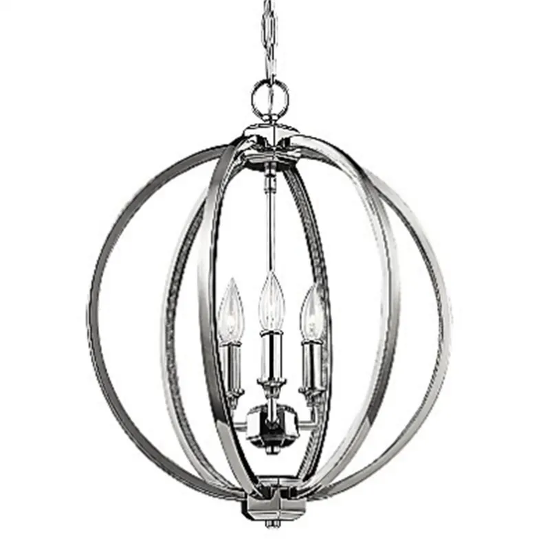 Globe Cage Candlestick Chandelier