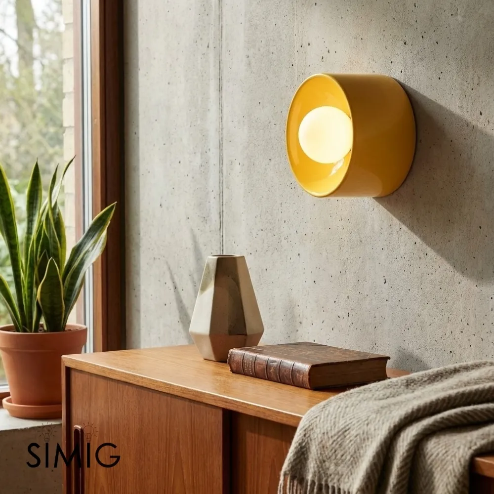 Ceranova Stylish Ceramic Wall Sconce - Contemporary Light for Bedroom T499
