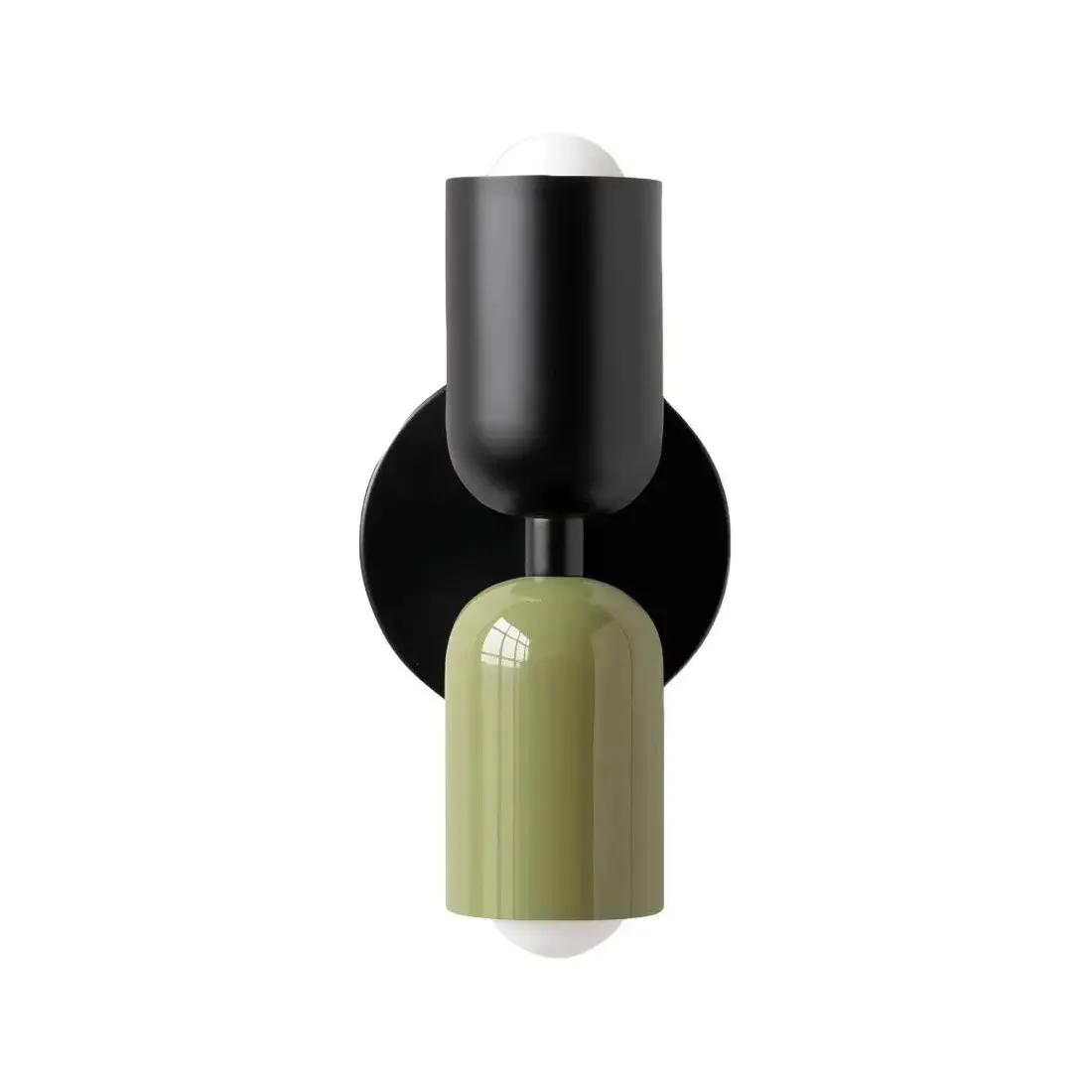 Double Head Up Down Wall Sconce - Modern Metal Ambient Light S94
