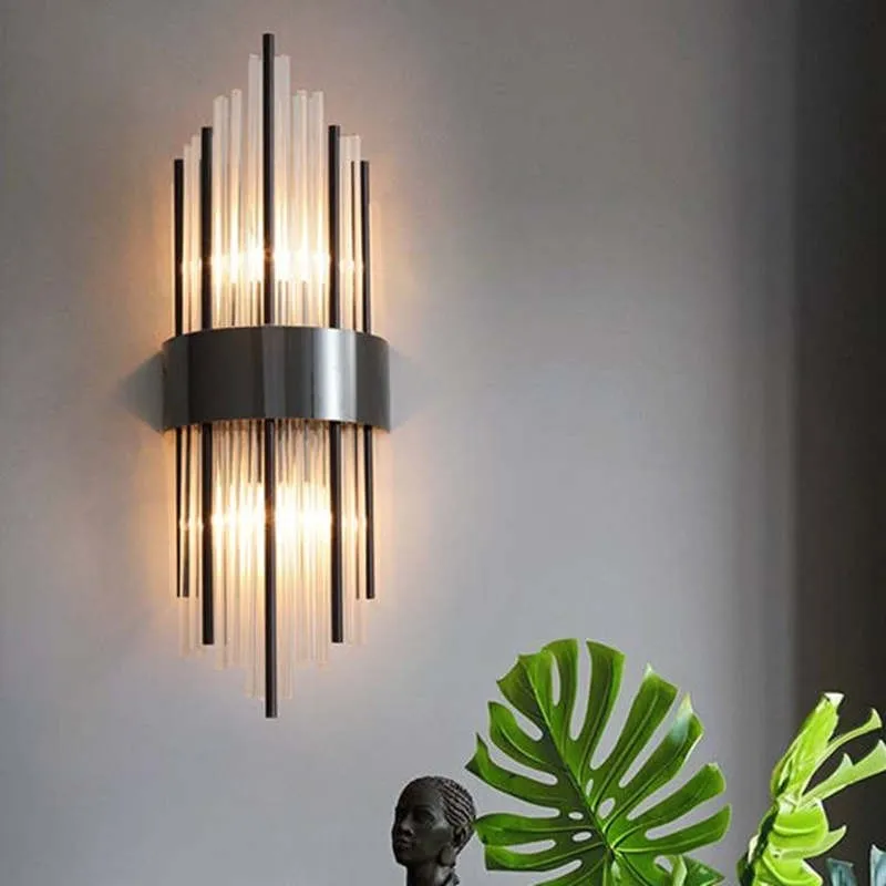 Modern Luxury Crystal Wall Lamp