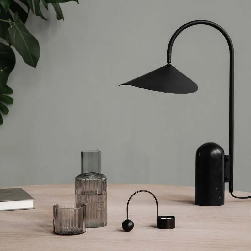 Nulavo Table Lamp - Minimalist Pivoting Lamp for Contemporary Interiors