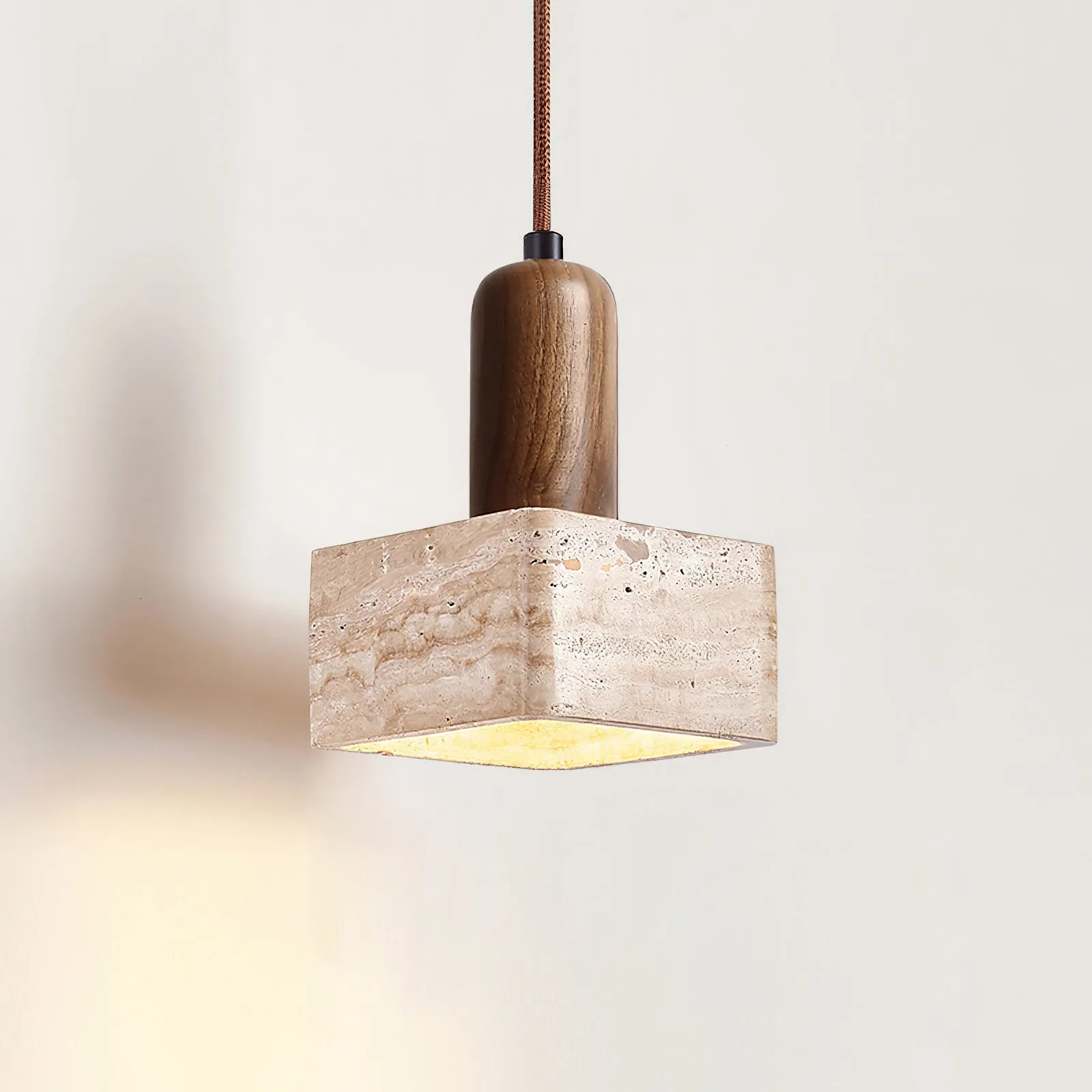 Simple Elegant Square Rectangular Pendant Lamp M94