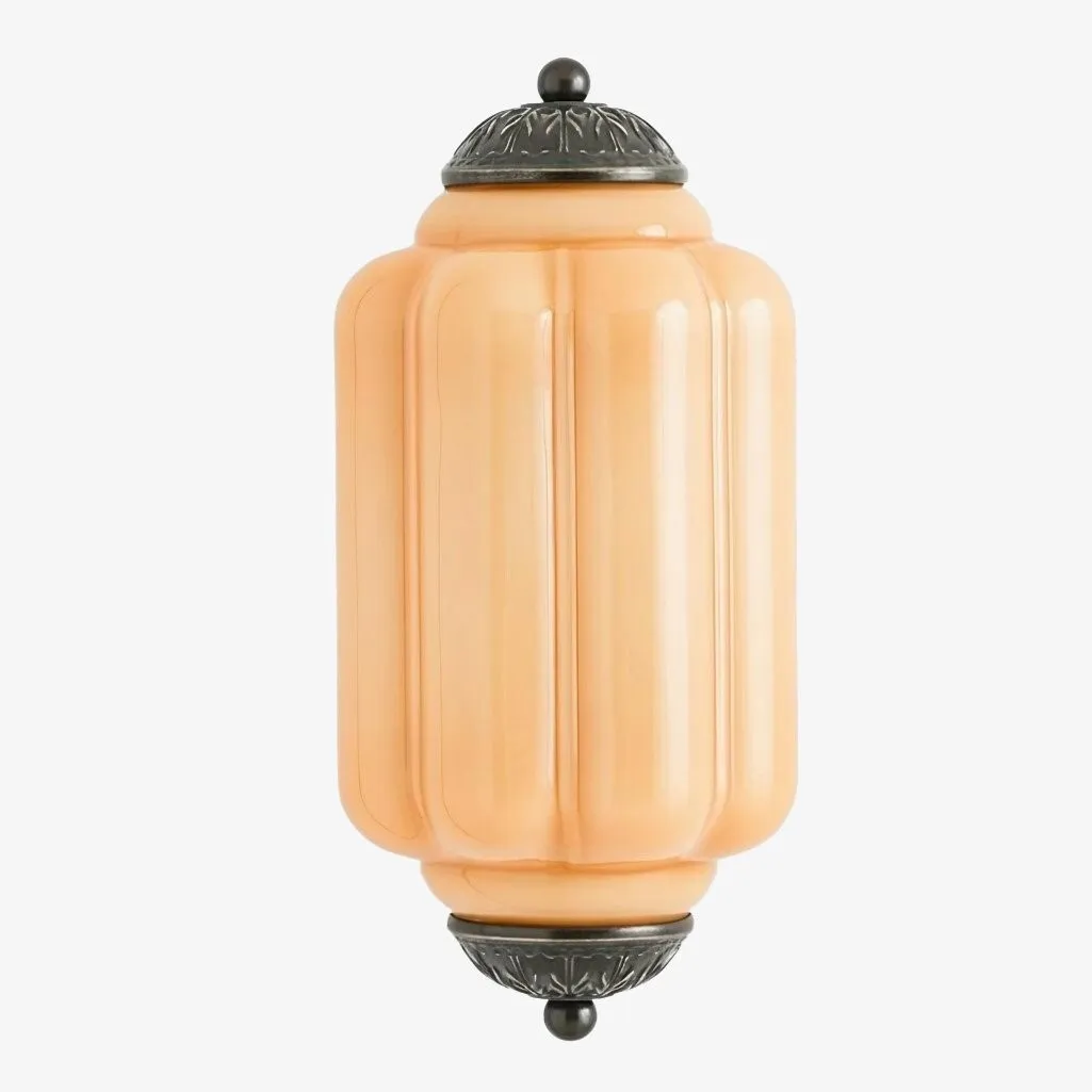 Eloise Elegant Glass Wall Sconce - Vintage Lighting for Bedroom T290