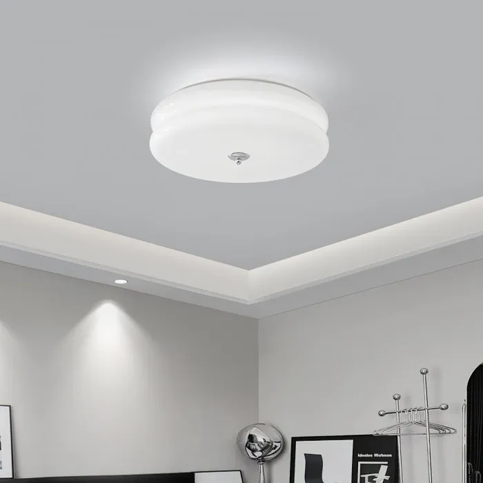 Vintage Glass Flush Mount Ceiling Light S115