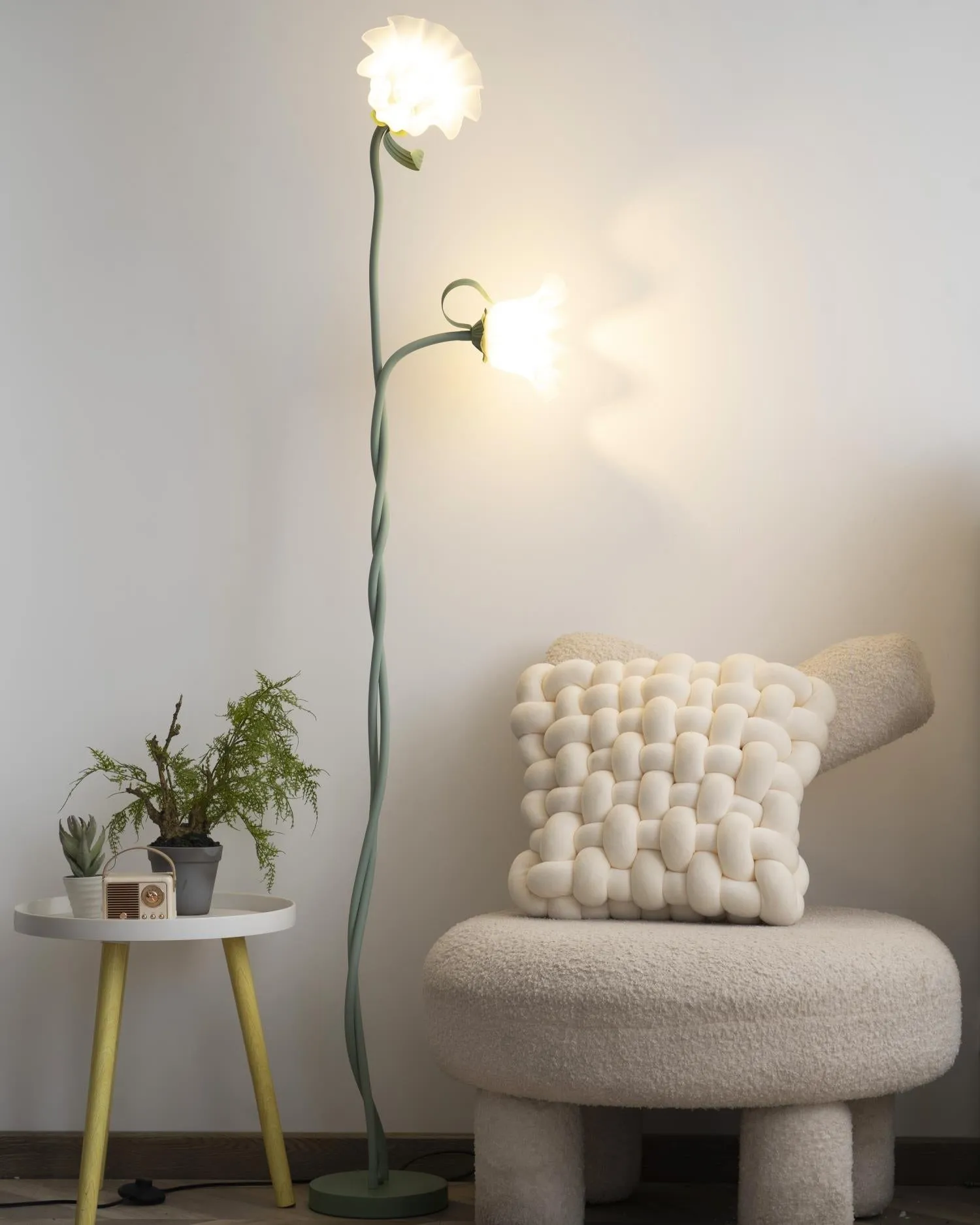 Creative Multi-Head Winding Flower Shape Floor Lamp M75