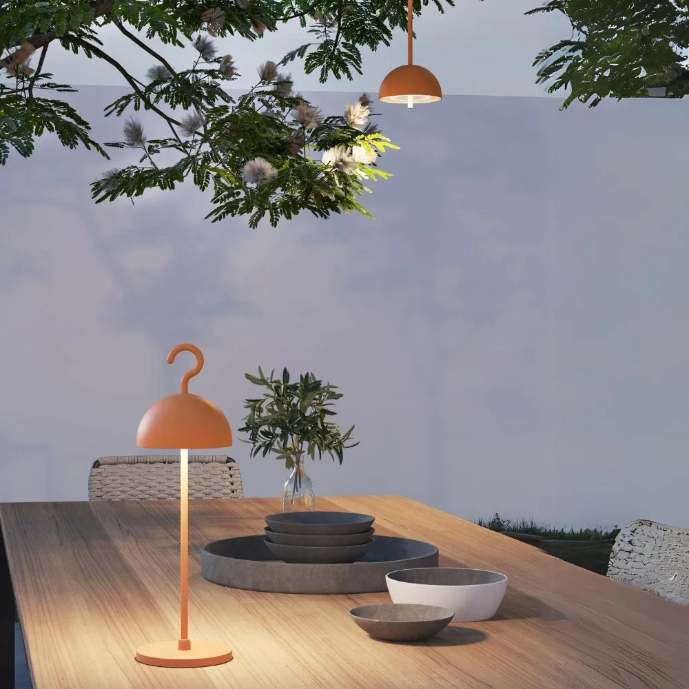 Macaron Wireless Rechargeable Portable Metal Table Lamp S202