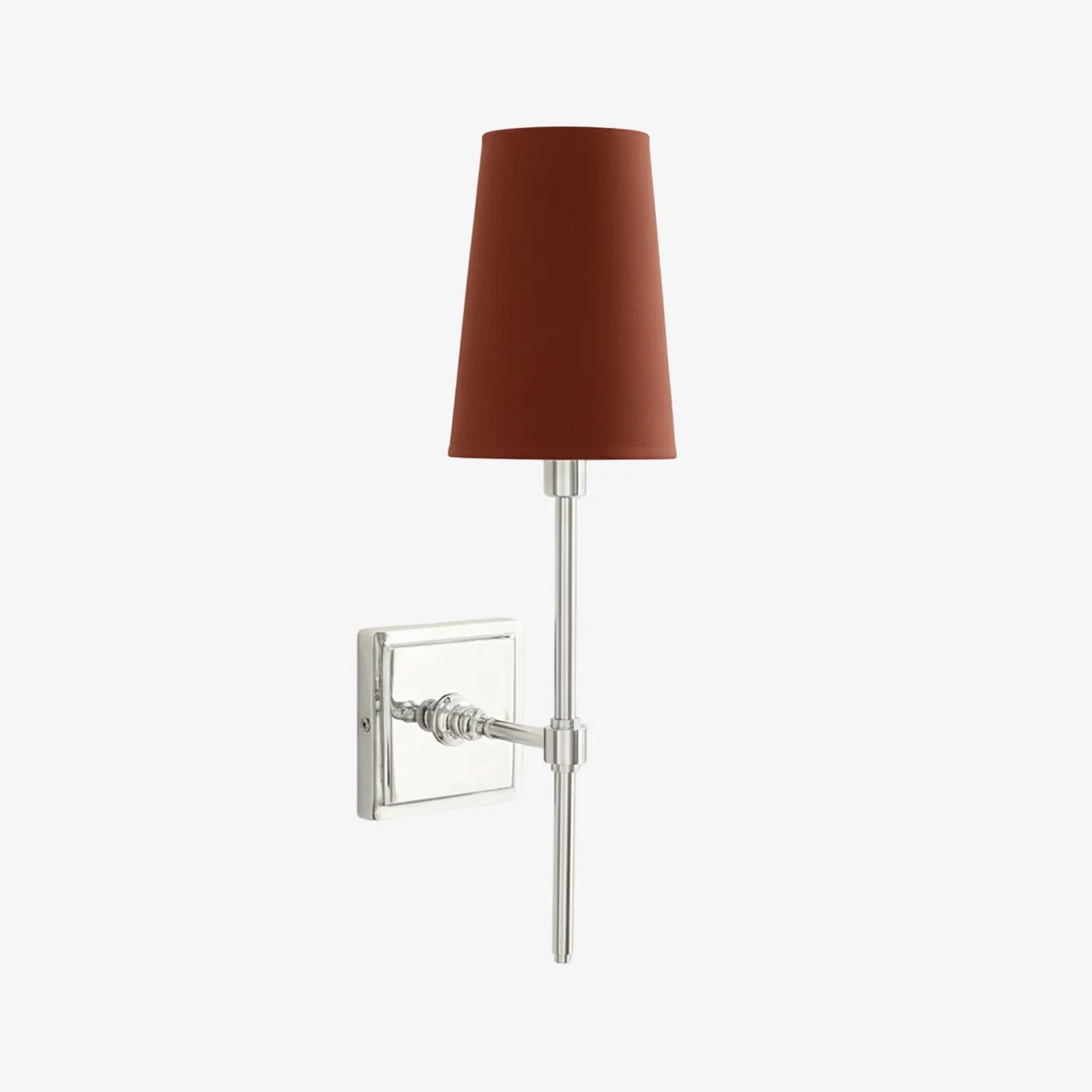 Derlina Stylish Retro Wall Lamp with White Linen Shades – Modern Industrial Design for Any Room T273