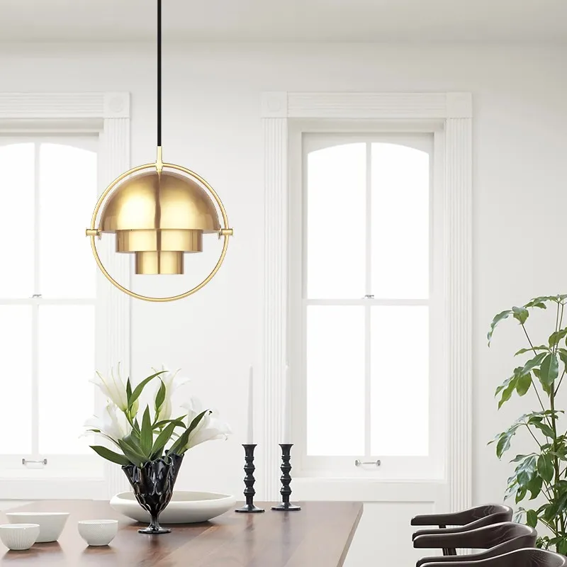 Multiva Pendant Light - Modern Metal Design for Living Room