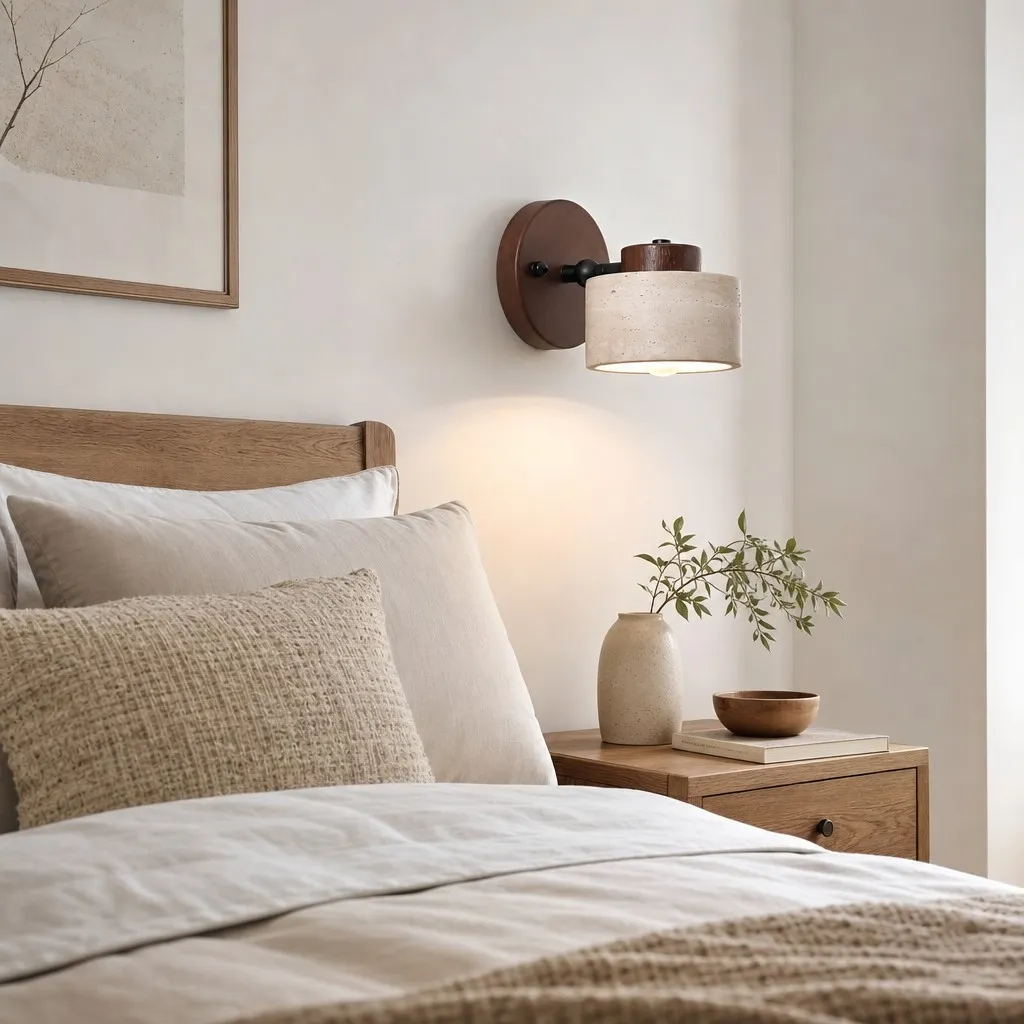 Travira Minimalist Wall Lamp - Soft Ambient Accent Light for Hallway and Living Room T2256