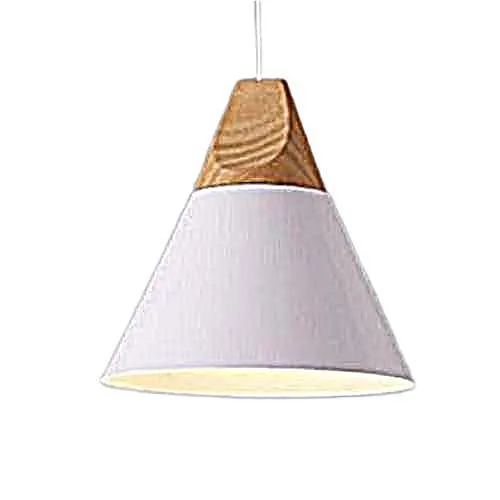 Connell Coned Woody Pendant Lamp