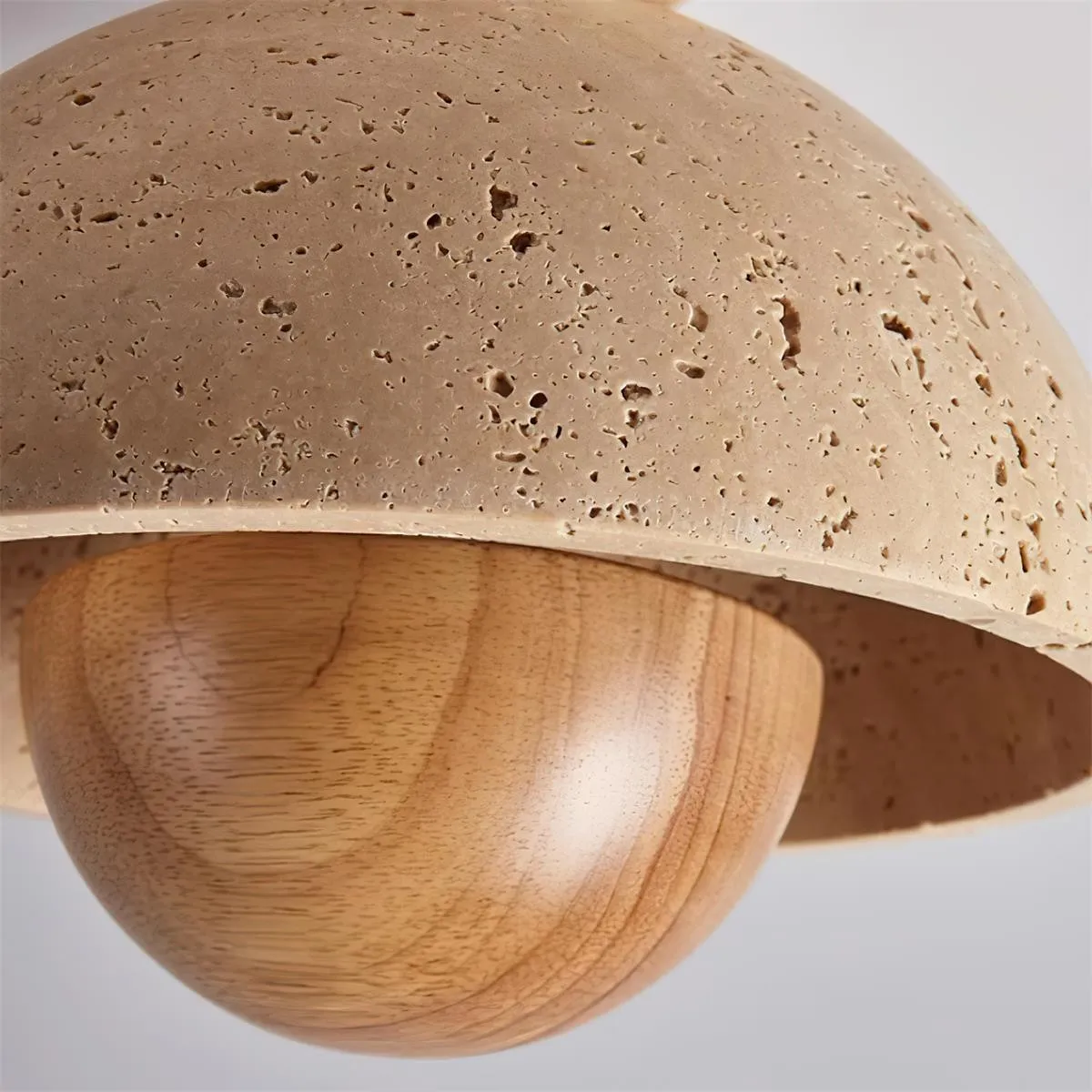 Japanese Wooden Inverted Ceiling Light M88