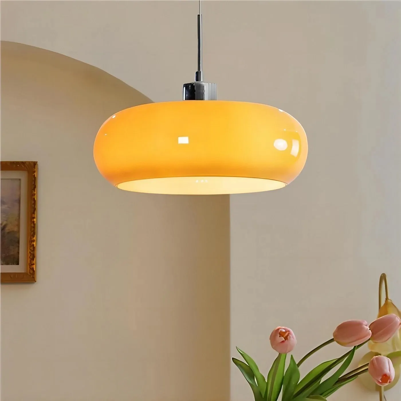 Nordic Bauhaus Glass Pendant Lamp S47