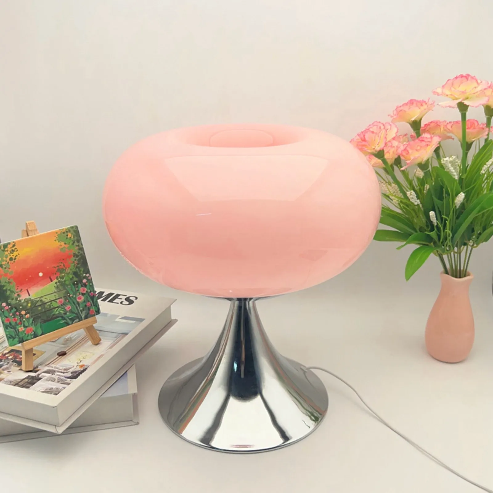 Lollora Bauhaus Apple Glass Table Lamp — Modern Desk & Bedside S171