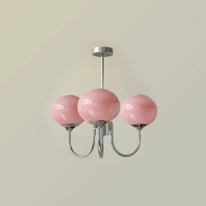 Bauhaus Glass Ball Marshmallow Chandelier S200