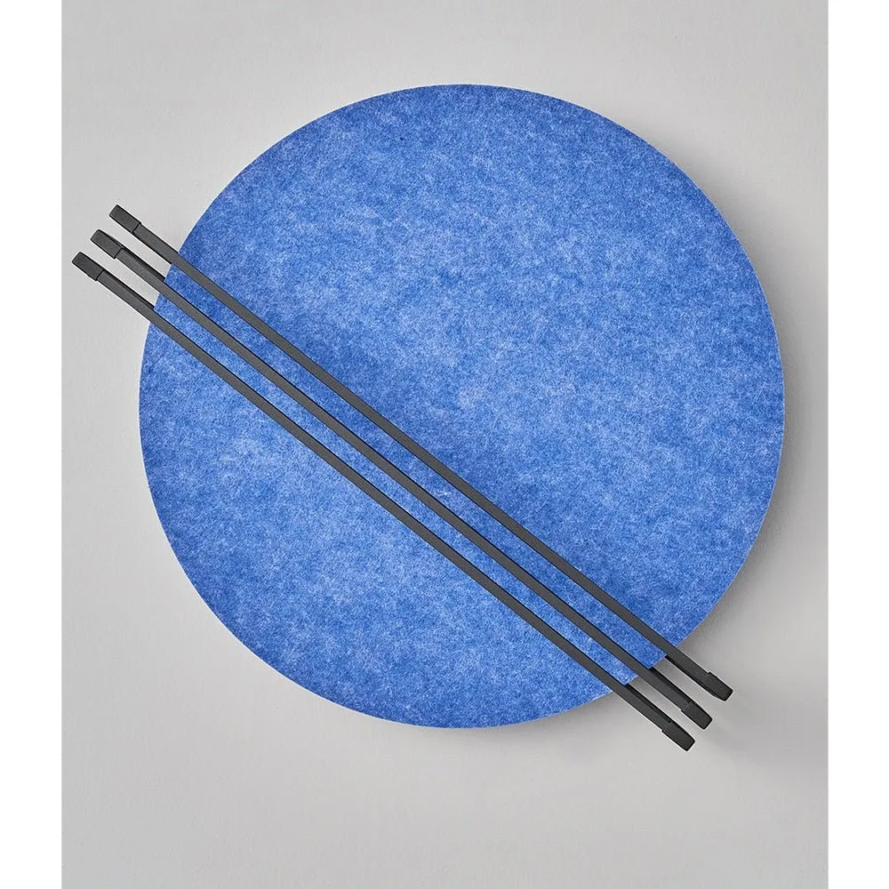 Abstract Sunrise Felt Wall Sconce T1605