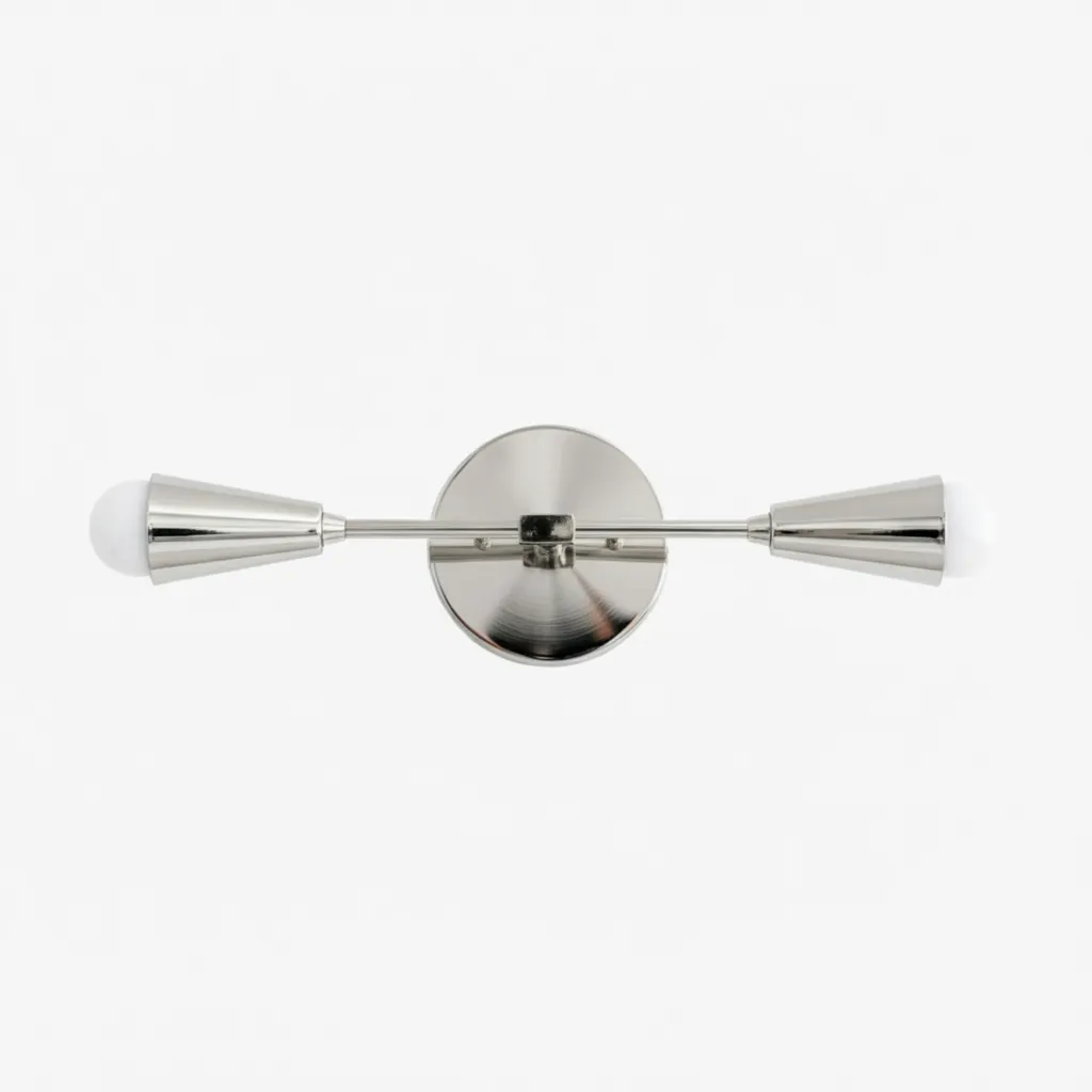 Mobilux Line Minimalist Vanity Light Fixture - Mid Century Bathroom Sconce T315