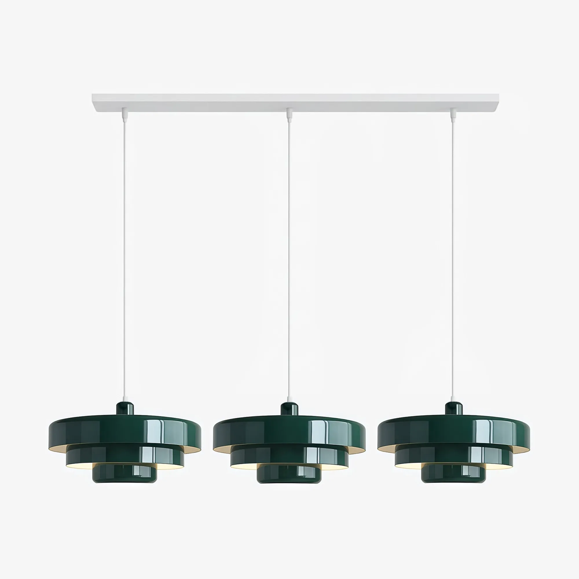 Triple Layer Disc Macaron Cake Pendant Lamp S103