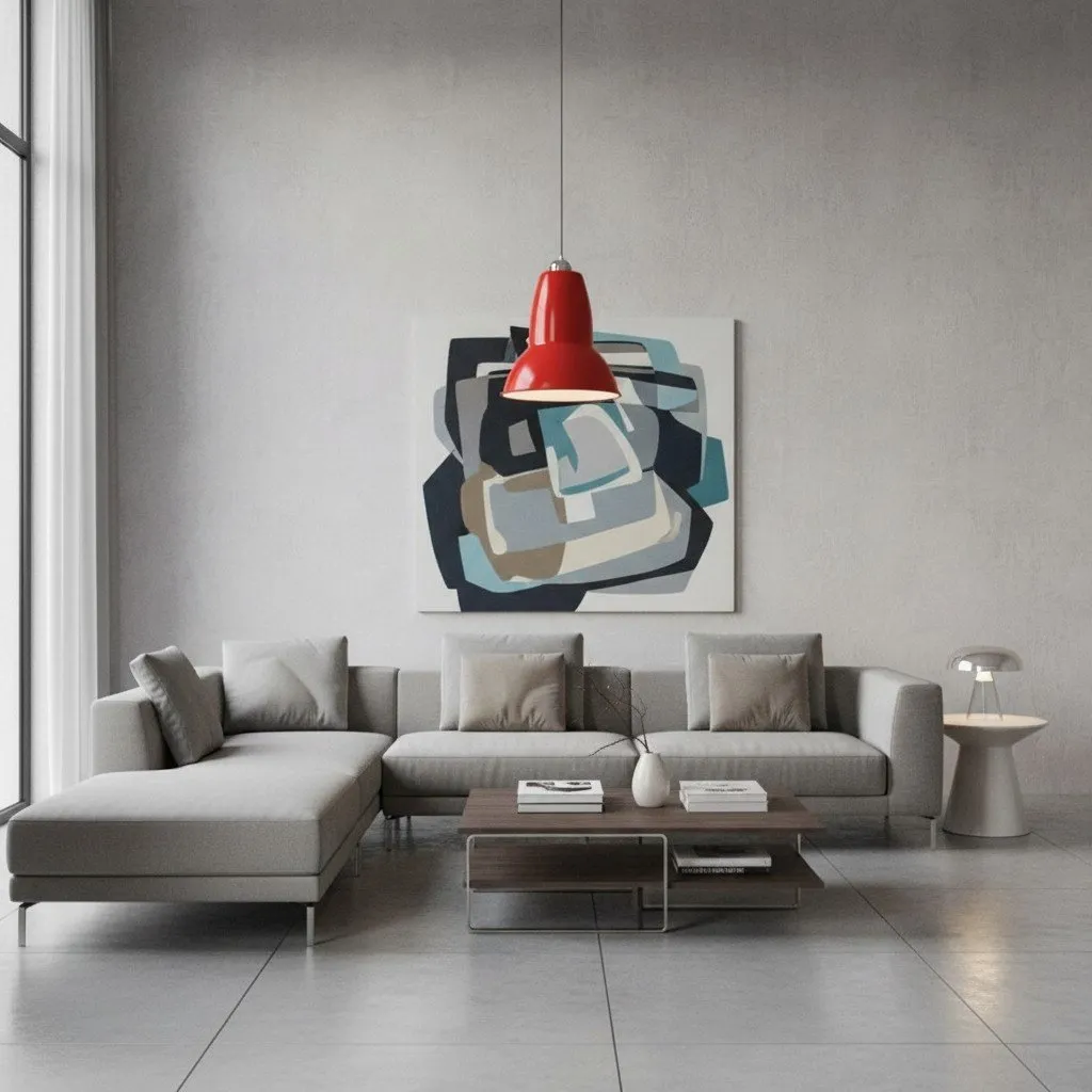 Modryx Simple Metal Hanging Lamp - Timeless Light for Home T548