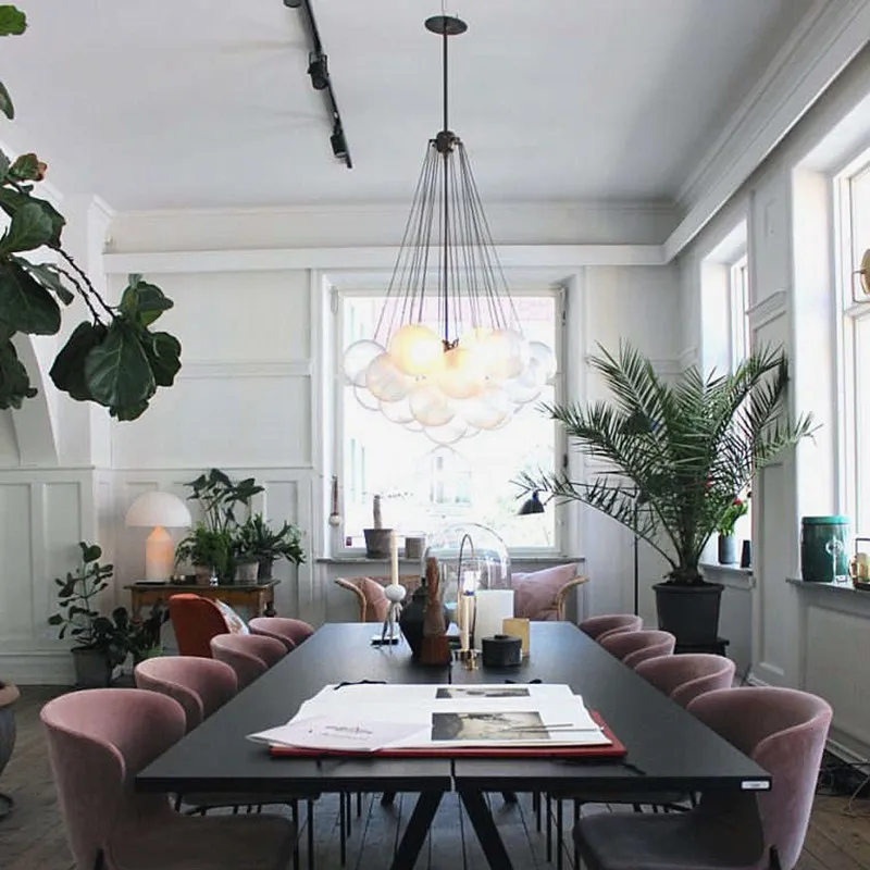 Cloud Orb Chandelier