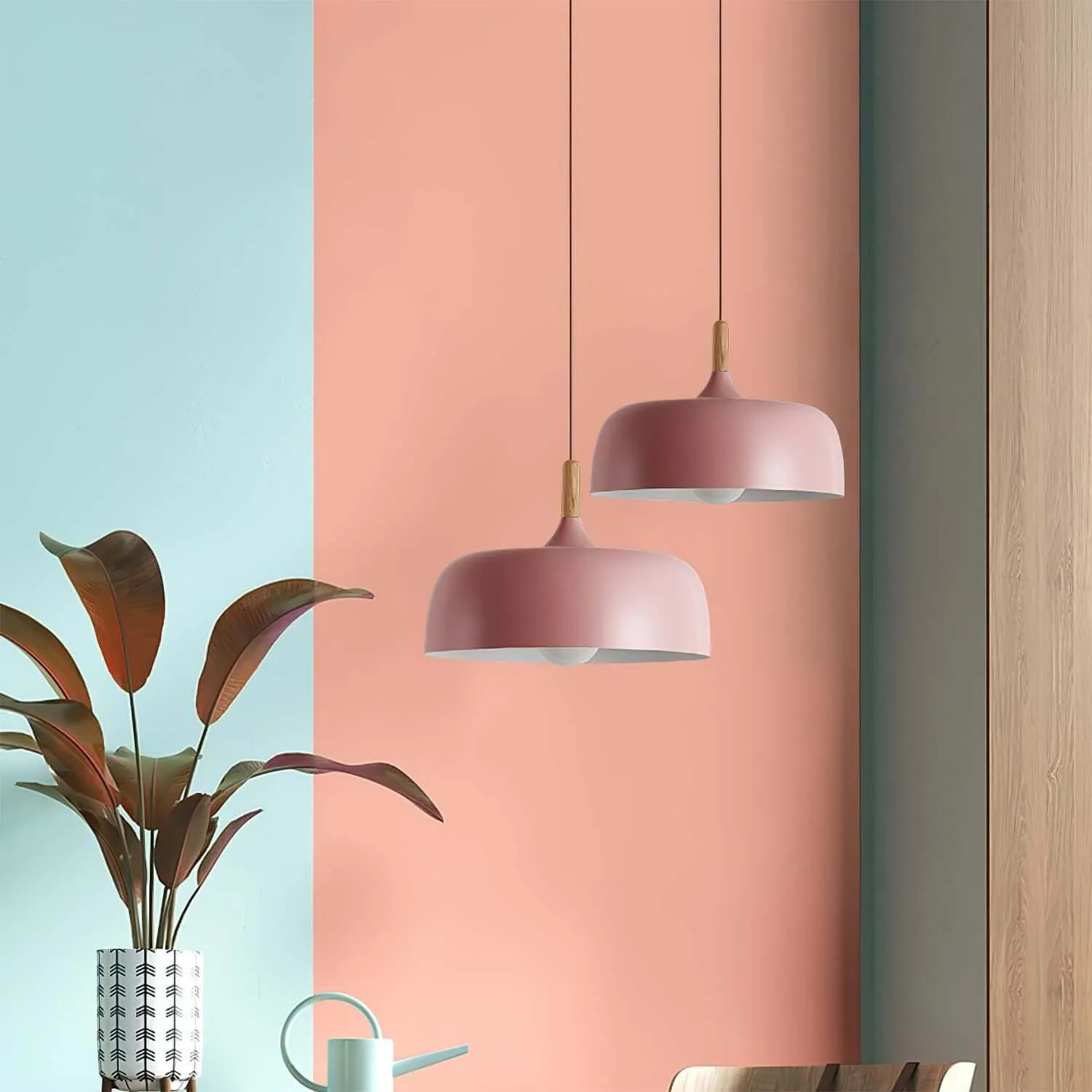 Scandinavian Acorn Pendant Light S35