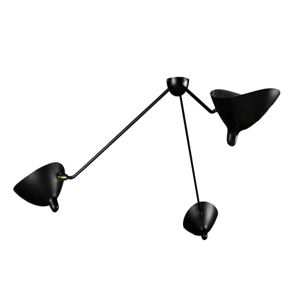 Arclume Arc Ceiling Lamp - Mid Century Multi Arm Light for Living Room