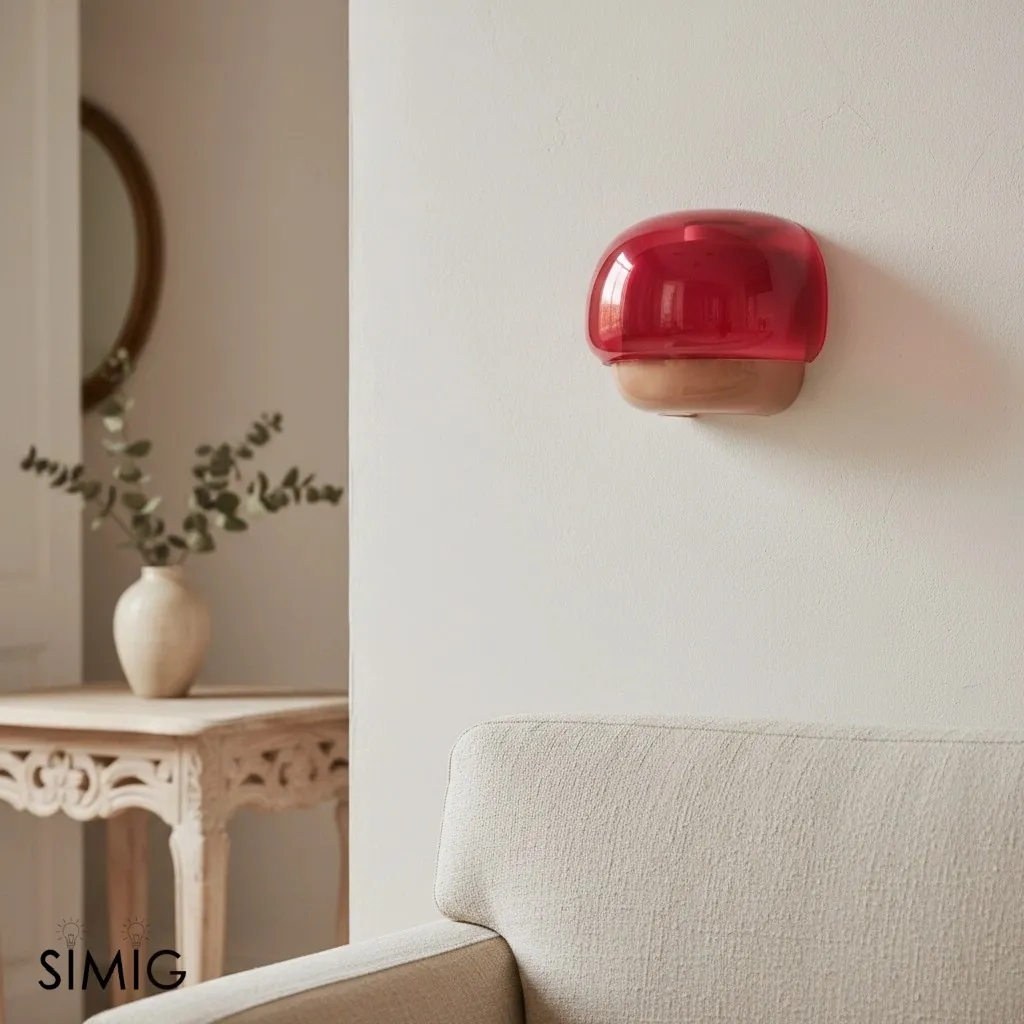 Clinco Layered Glass Wall Sconce for Warm Ambient Lighting S236