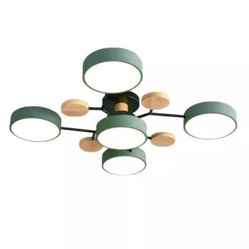 Nordic Branched Disc Metal Ceiling Lamp S192