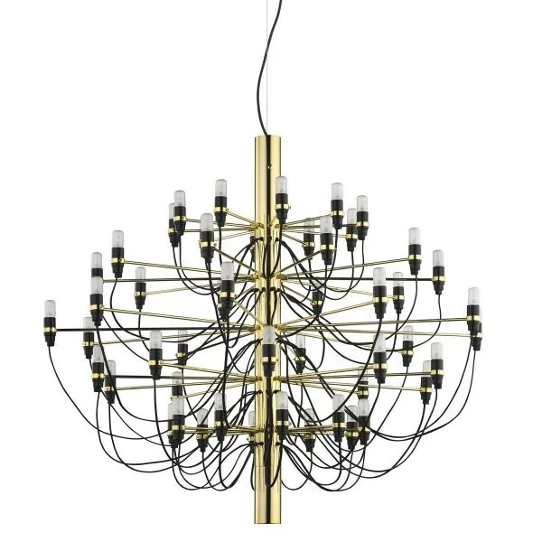 Tendrila Multi-Light Chandelier - Industrial Style Pendant Light for Dining Room