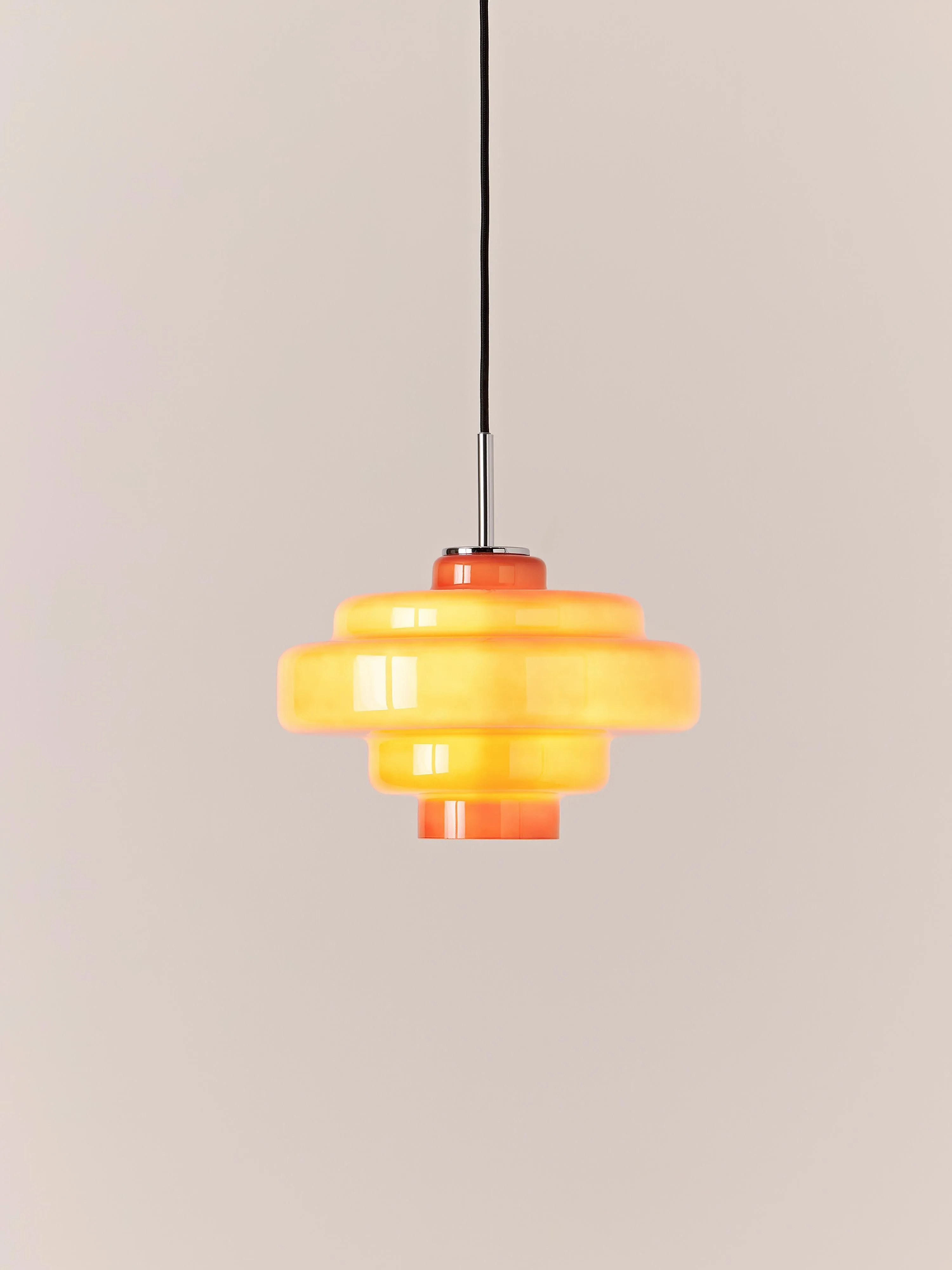 Koloro Multi-Layer Pendant Light - Vintage Metal and Glass for Living Room T277