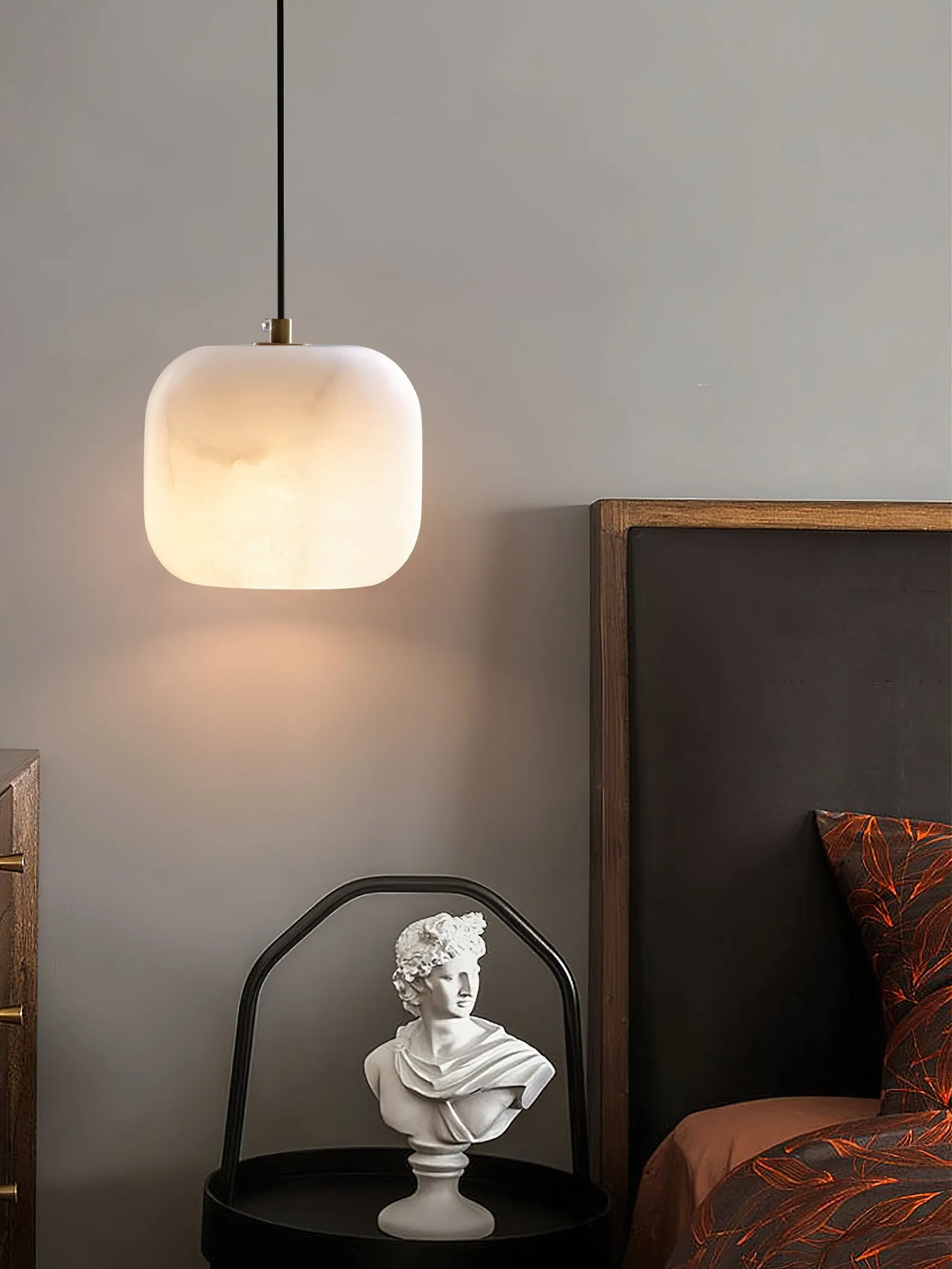 Alabaster Bedside Pendant Light T1647