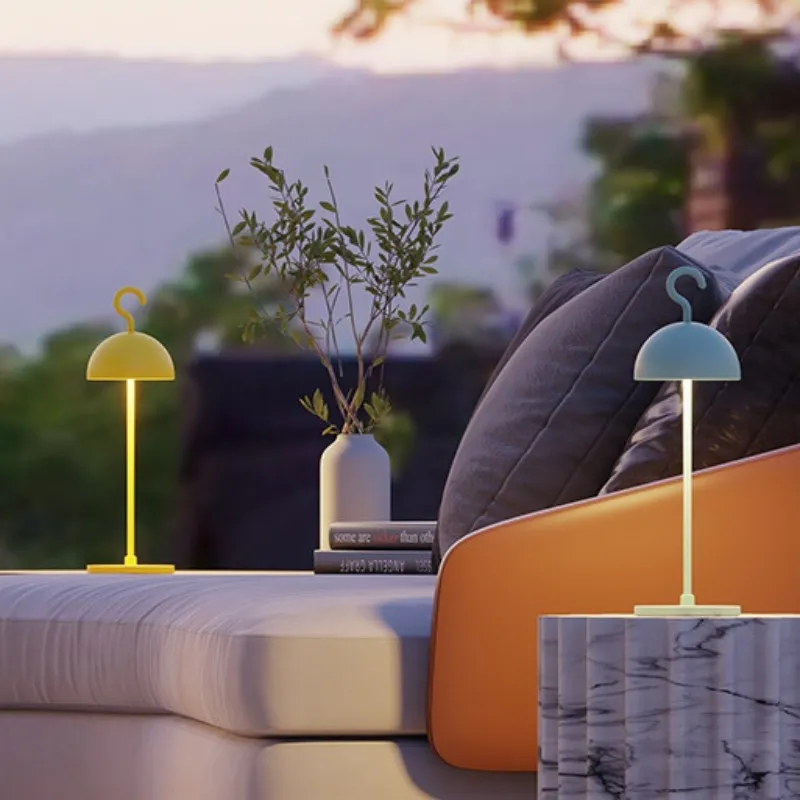 Macaron Wireless Rechargeable Portable Metal Table Lamp S202