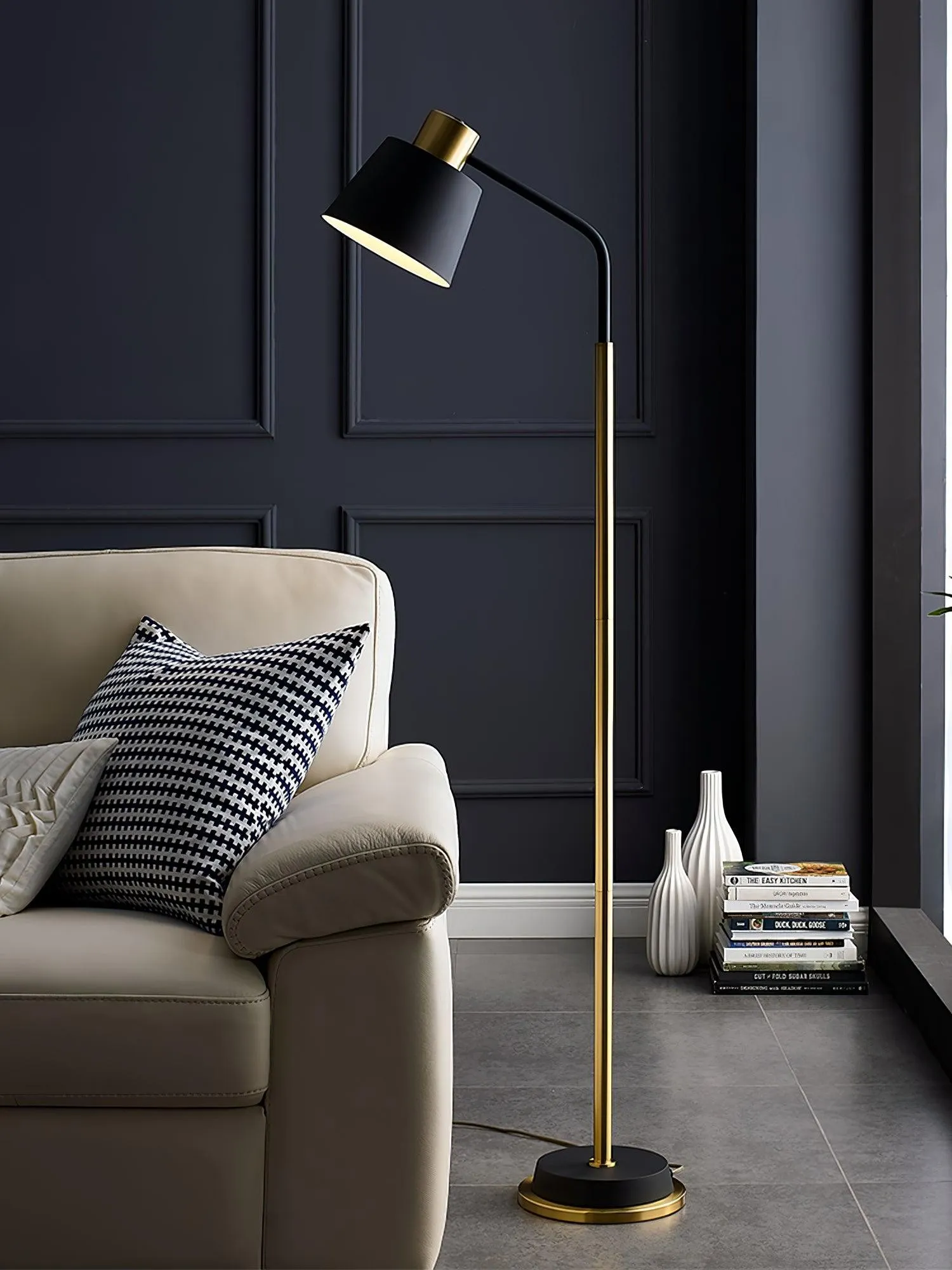 Modern Simple Luxury Metal Color Blocking Floor Lamp M373