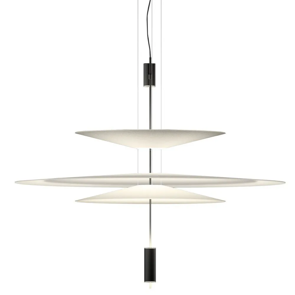 Plumeo Chandelier - Modern Layered LED Pendant for Living Room