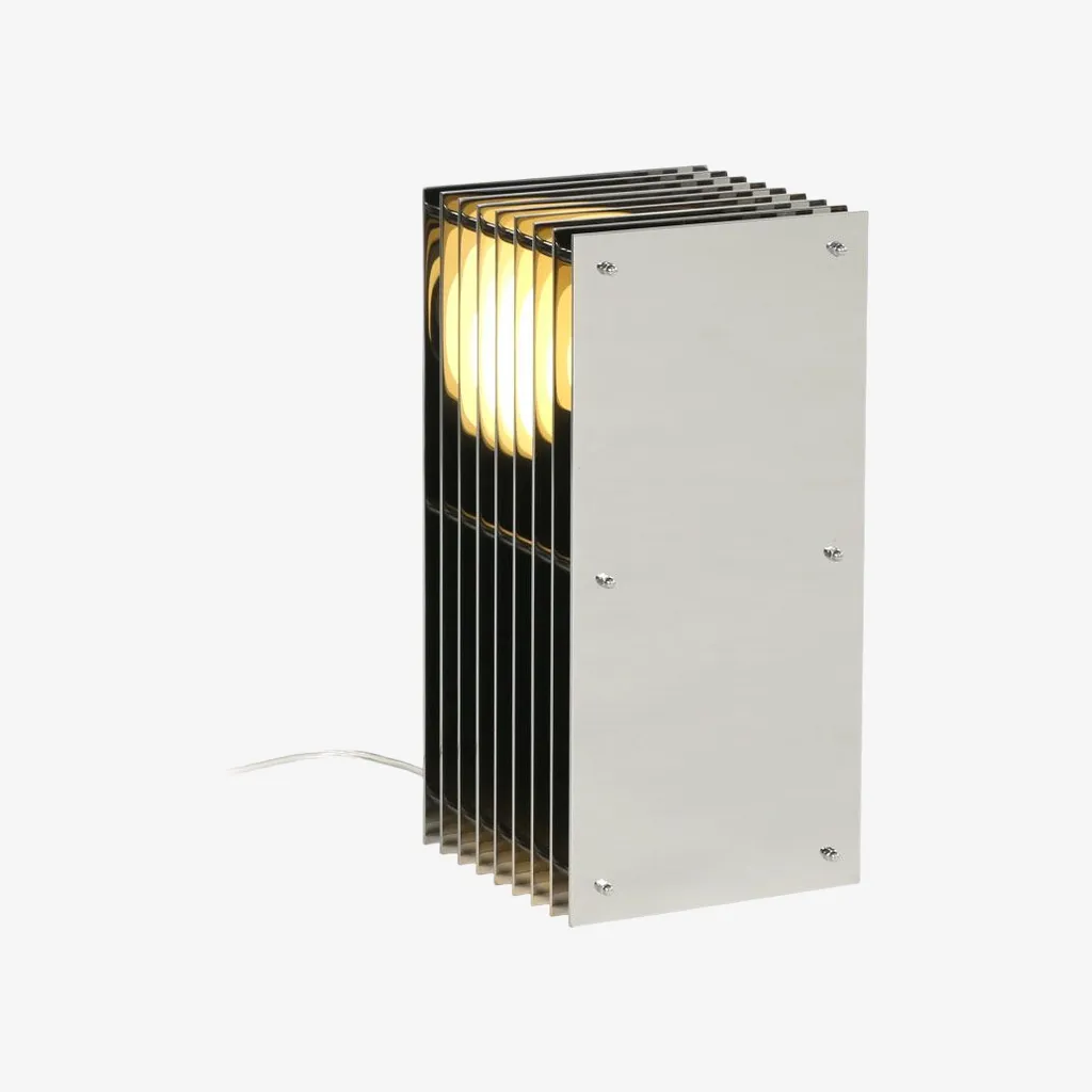 Geometric Layering Cuboid Lamp – Modern Acrylic Sunset Ambient Table Lamp S372