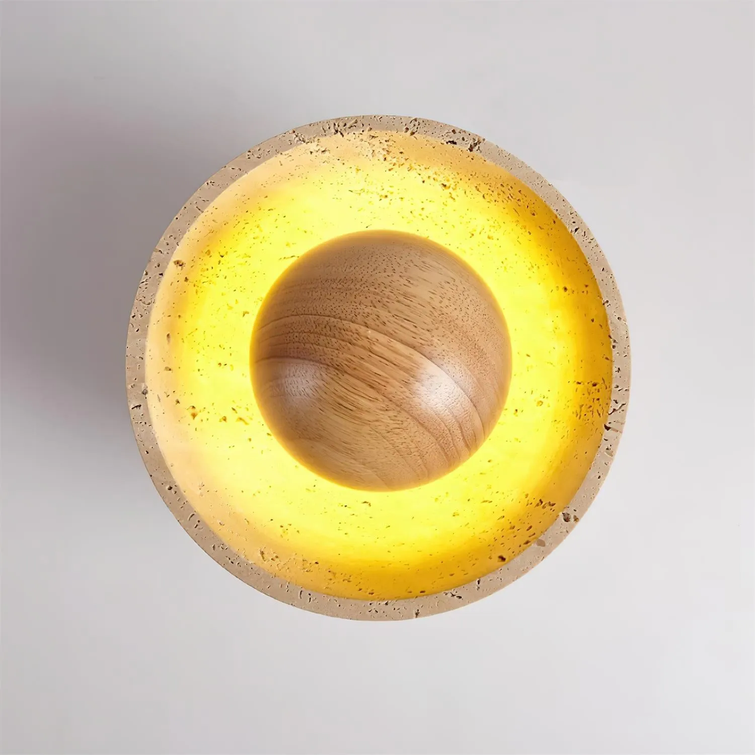 Japanese Wooden Inverted Ceiling Light M88
