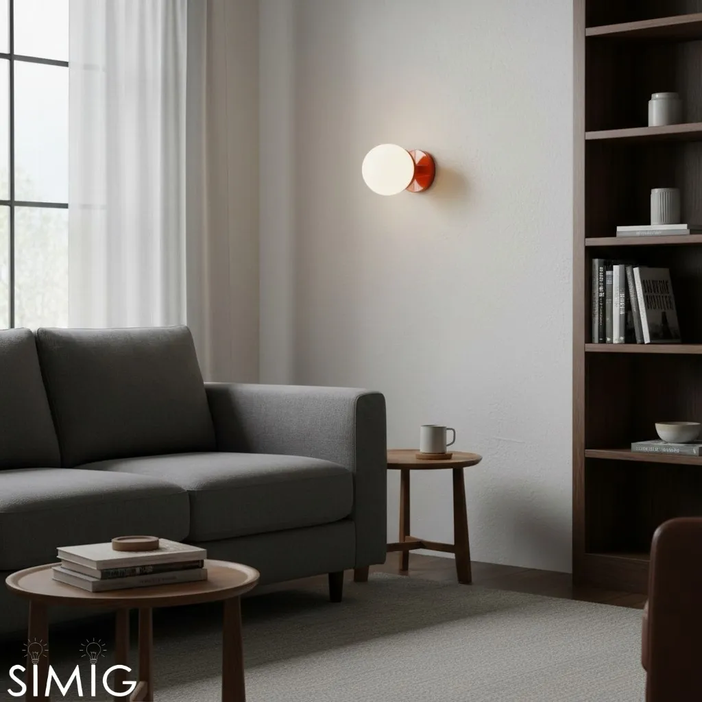 Nebulon Contemporary Ceramic Wall Light — Decorative Indoor Lighting S343