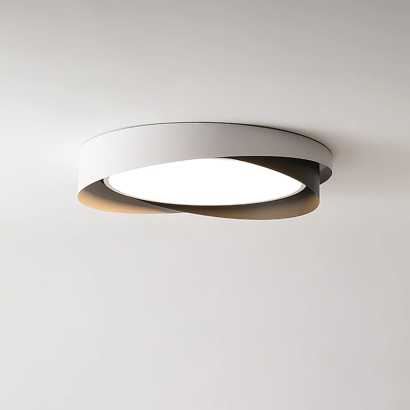 Nordic Style Modern Minimalist Wave Pattern Ceiling Lamp M424