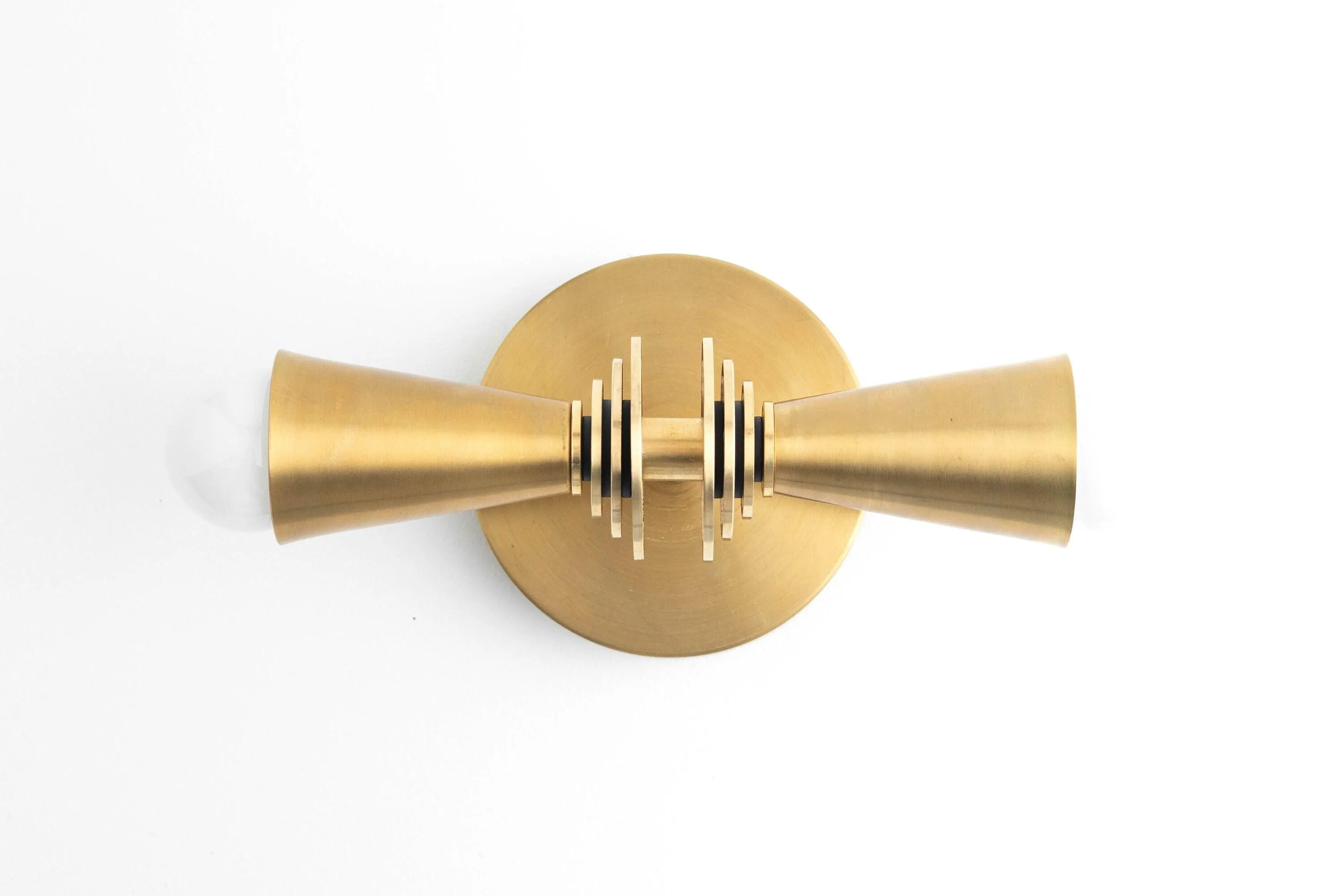 Pyralis Cone Art Deco Wall Light - Multi-Directional Sconce for Vanity or Wall T345