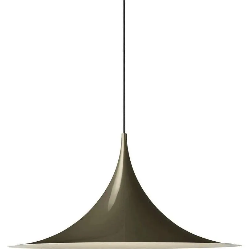 Modern Horn Pendant Light – Metal Design for Dining Room
