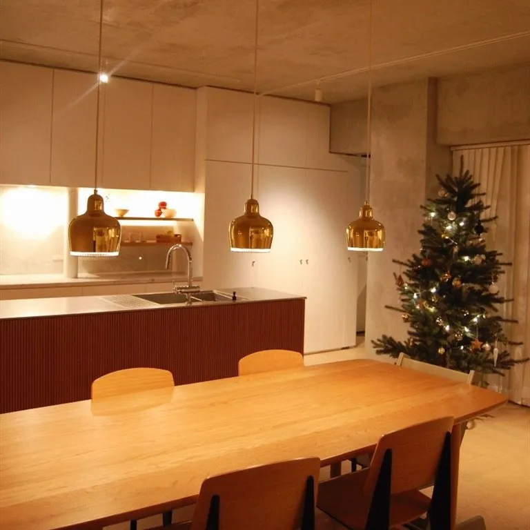 Golden Bell Pendant Lamp