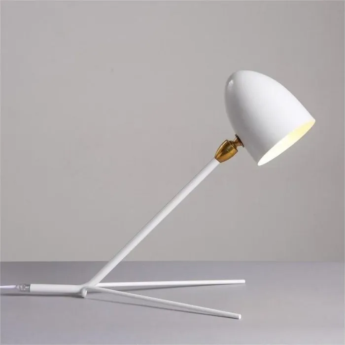 Solavo Tripod Table Lamp - Modern Minimalist Metal Design for Desk