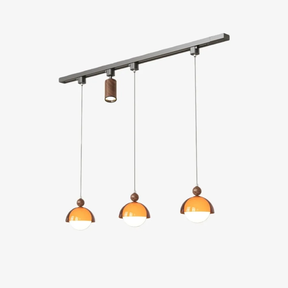 Afterglow Sunset Vintage Pendant - Glass Shade Lamp for Dining Room T556
