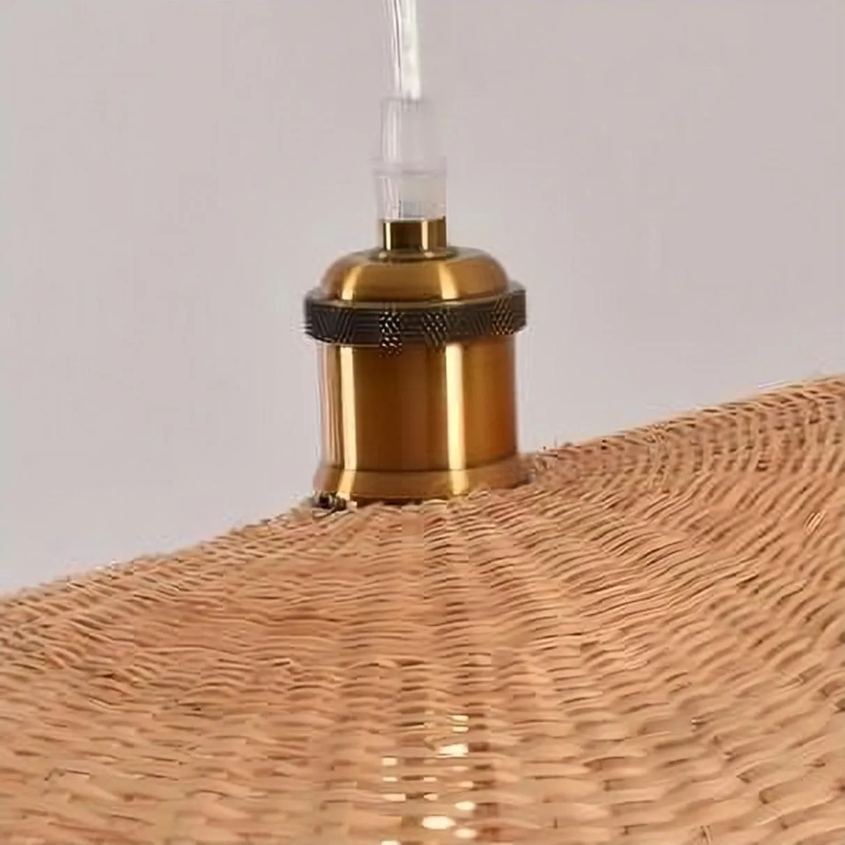 Lotus Wooden Pendant Light